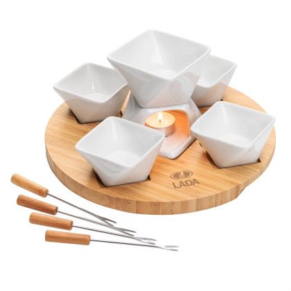 Custom Swissmar Rubik 12pc Fondue Set Custom Swissmar Rubik 12pc Fondue Set