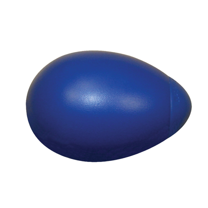 Custom Egg Cha Cha Noisemaker - Blue Custom Egg Cha Cha Noisemaker - Blue