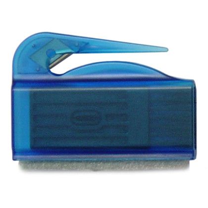 Custom Combo Letter Opener, Brush, and Screen Sweeper - Translucent Blue Custom Combo Letter Opener, Brush, and Screen Sweeper - Translucent Blue