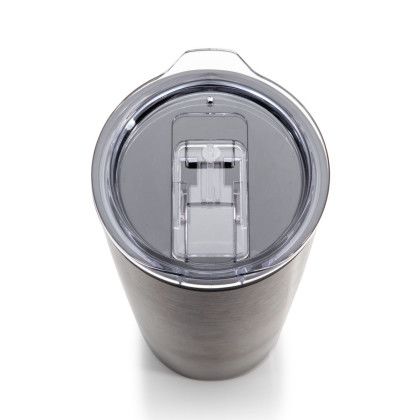 Custom Asador Double Wall Tumbler - 20 oz - Stainless Steel - Lid View Custom Asador Double Wall Tumbler - 20 oz - Stainless Steel - Lid View