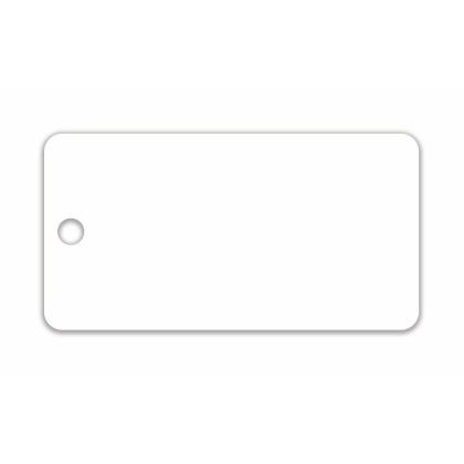 Standard Key Tag - Split Ring or Ball Chain - Rectangle Standard Key Tag - Split Ring or Ball Chain - Rectangle