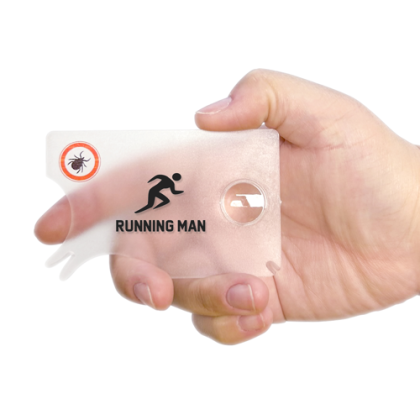 Tick Remover Card with Magnifier - Clear Tick Remover Card with Magnifier - Clear