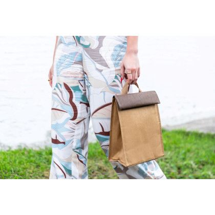 Custom WashaPaper Lunch Bag - Lifestyle View Custom WashaPaper Lunch Bag - Lifestyle View