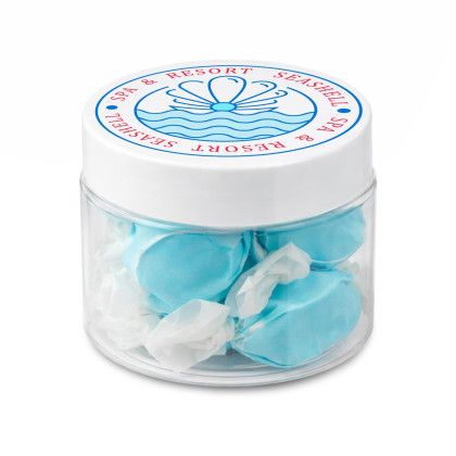Custom 4 oz Jar of Saltwater Taffey - Blue