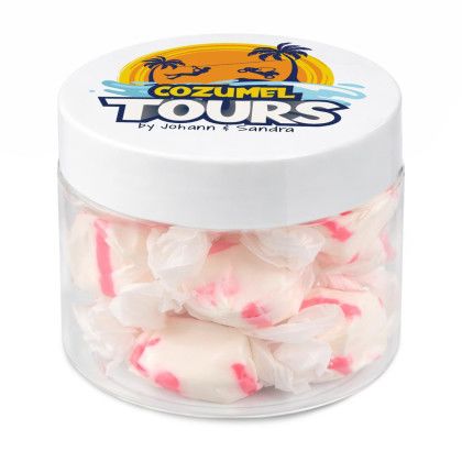 Custom 4 oz Jar of Saltwater Taffey - Mint