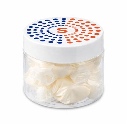 Custom 4 oz Jar of Saltwater Taffey - White