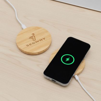 Custom Amelia Wireless Charger - Lifestyle View Custom Amelia Wireless Charger - Lifestyle View