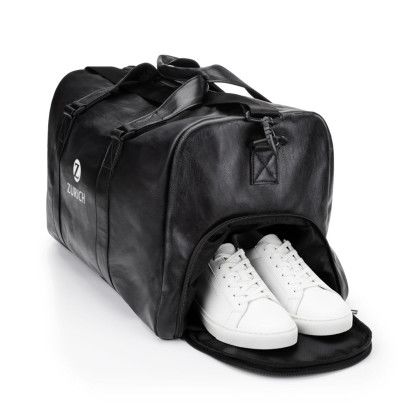Custom Lunsford Duffel Bag - In Use/Side View