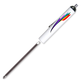 Custom Reversible # 3-4 Standard - # 0 Phillips - Magnet Top Screwdriver