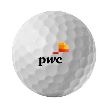 Custom TaylorMade SpeedSoft Golf Balls - Front View Custom TaylorMade SpeedSoft Golf Balls - Front View