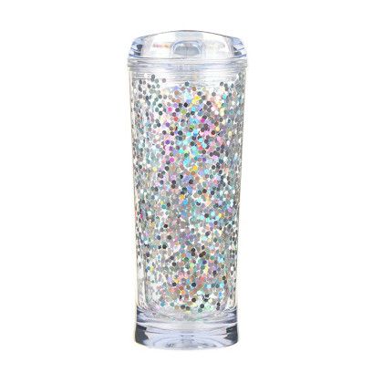 Custom 20 oz Denali Confetti Tumbler - Silver 