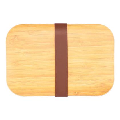 Custom Bamboo Bento Snax Gift set - Natural 