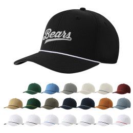 Custom Imperial 7054 The Wingman Performance Rope Cap - All Colors Custom Imperial 7054 The Wingman Performance Rope Cap - All Colors