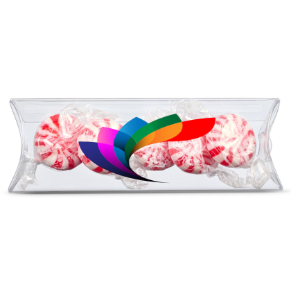 Custom 5" Pillow Box of Starlight Mints Custom 5" Pillow Box of Starlight Mints
