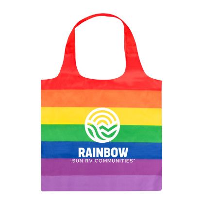 Custom Rainbow Tote Bag Custom Rainbow Tote Bag
