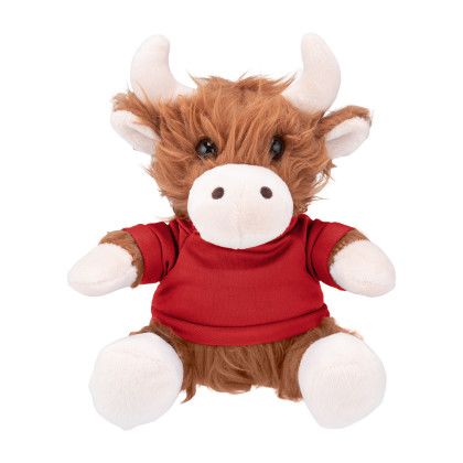 Custom 6" Heidi Highland Cow with T-Shirt Custom 6" Heidi Highland Cow with T-Shirt
