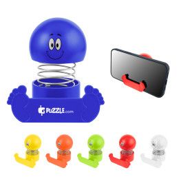 Custom Smiley Bobble Head Phone Holder - All Colors