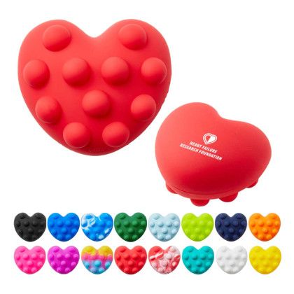 Custom Heart Push Pop Ball - All Colors Custom Heart Push Pop Ball - All Colors