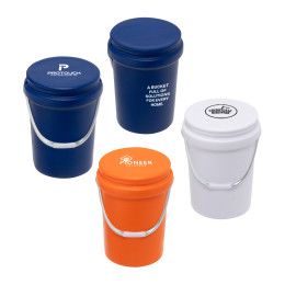 Custom 5 Gallon Bucket Shape Stress Reliever - All Colors Custom 5 Gallon Bucket Shape Stress Reliever - All Colors
