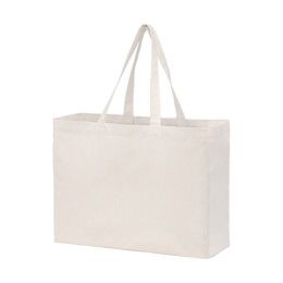Custom Recycled Cotton Canvas Tote Bag |16x6x12| - Blank Custom Recycled Cotton Canvas Tote Bag |16x6x12| - Blank