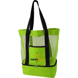 Custom Duet Cooler Mesh Tote Custom Duet Cooler Mesh Tote