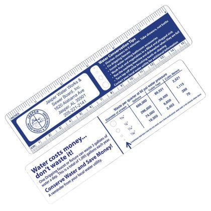 Custom Economical Drip Gauge With Printed Holes Custom Economical Drip Gauge With Printed Holes