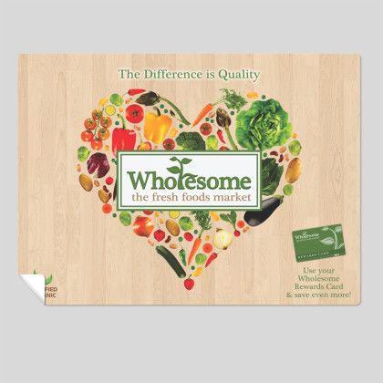 Custom Counter Mat, Removable Plastic Custom Counter Mat, Removable Plastic