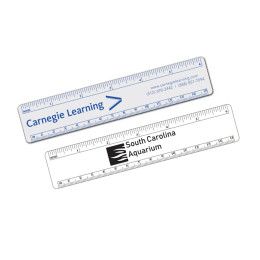 Custom Rulers, 6" Clear