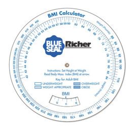 Custom Adult BMI Wheel Custom Adult BMI Wheel