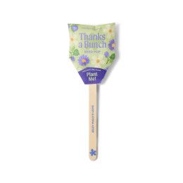 Custom Modern Sprout Flower Seed Pop - Thanks a Bunch