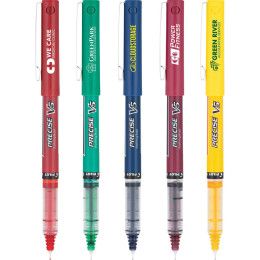 Custom Precise V5 Premium Rolling Ball Pen with Cap Imprint - All Colors Custom Precise V5 Premium Rolling Ball Pen with Cap Imprint - All Colors