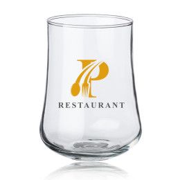 Custom 15 oz. Rose Bud Stemless Glasses
