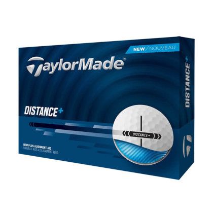 Custom TaylorMade Distance+ Golf Balls - Packaging View Custom TaylorMade Distance+ Golf Balls - Packaging View