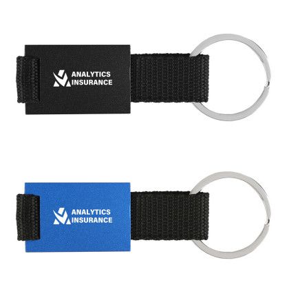 Custom Edge Aluminum Key Ring Custom Edge Aluminum Key Ring