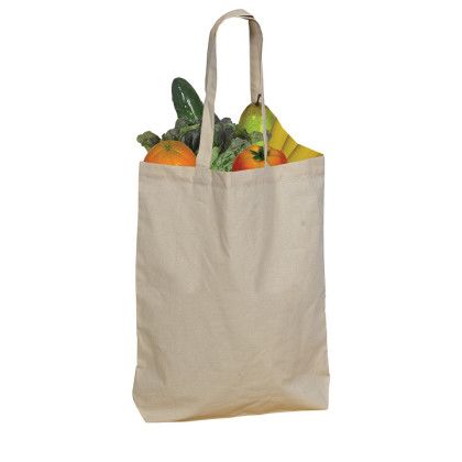 Custom 5.5 oz Cotton Tote Bag: Natural - Natural Custom 5.5 oz Cotton Tote Bag: Natural - Natural