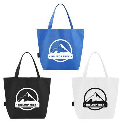 Custom reGen rPET Large Non Woven Tote - All color Custom reGen rPET Large Non Woven Tote - All color
