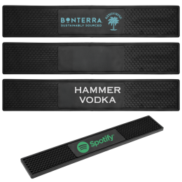 Custom Heavy Duty Vinyl Bar Counter Rail Mat - 3 1/2" x 20" Custom Heavy Duty Vinyl Bar Counter Rail Mat - 3 1/2" x 20"