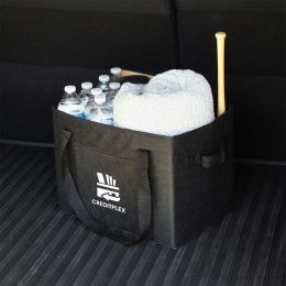 Custom reGen rPET Non-Woven Folding Cargo Carrier Bag - Black Custom reGen rPET Non-Woven Folding Cargo Carrier Bag - Black