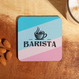 Custom reGen Recycled Polyester Square Dye Sub Coaster Custom reGen Recycled Polyester Square Dye Sub Coaster