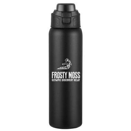 Custom Flip & Sip Bottle - Black Custom Flip & Sip Bottle - Black
