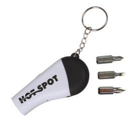 Custom LED Screwdriver Keychain - Black Custom LED Screwdriver Keychain - Black