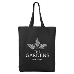 Custom 6 oz Cornelius Cotton Tote - Black Custom 6 oz Cornelius Cotton Tote - Black