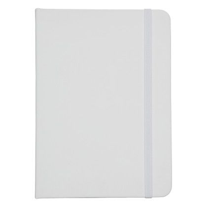 Custom 80 Page Notebook Journal Jotter - White Custom 80 Page Notebook Journal Jotter - White