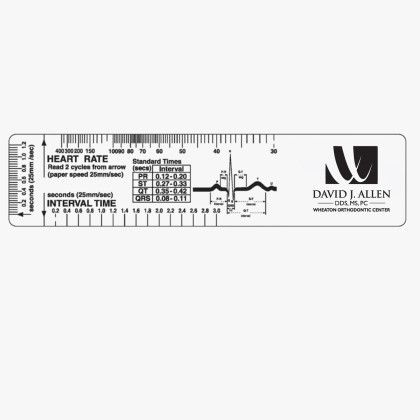 Custom EKG Clear Gauge Custom EKG Clear Gauge