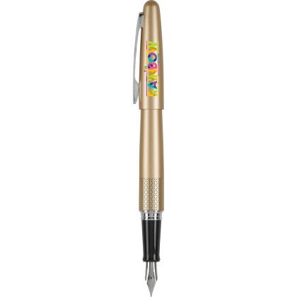 Custom MR Metropolitan Collection Fine Writing Fountain Pen - Gold Custom MR Metropolitan Collection Fine Writing Fountain Pen - Gold