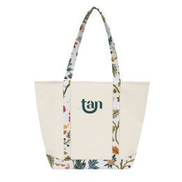 Custom Sublime Series Recycled Poly Canvas Starboard Tote Bag - Natural Custom Sublime Series Recycled Poly Canvas Starboard Tote Bag - Natural