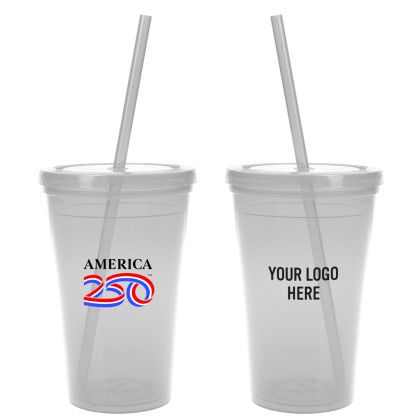 Custom America250 16 oz. Sunsplash Double Wall Tumbler Custom America250 16 oz. Sunsplash Double Wall Tumbler