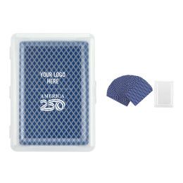 Custom America250 Playing Cards In Case
