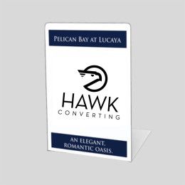 Custom L Sign, 3" x 5.5" (Flat Size)
