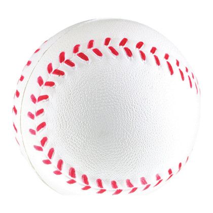 Custom Baseball Stress Reliever -  Side View 